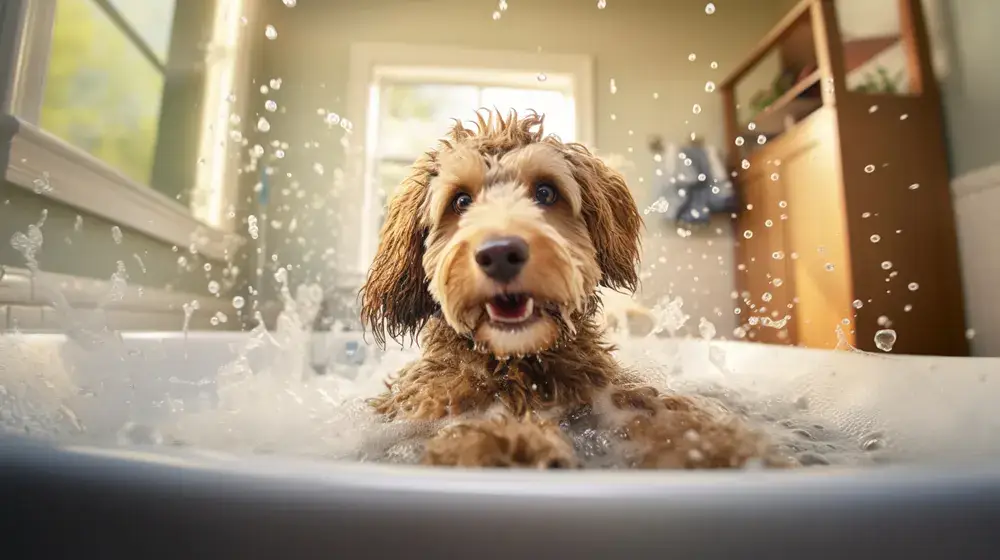 Cómo bañar a un perro