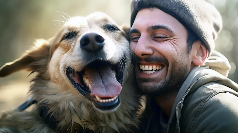 ¿Por qué los perros lamen y sacan la lengua?